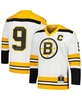 Men's Johnny Bucyk White Boston Bruins 1973/74 Blue Line Player Jersey