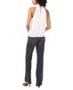 Women's Ruffled Sleeveless Halter Top