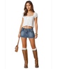 Womens Eliora Puffed Sleeve Top