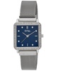 Unisex Quartz Silver-Tone Alloy Watch 28mm
