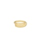 Single Gold Plated Wrap Ring