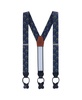 Men's The French Quarter Fleur-de-Lis Silk Novelty Button End Suspenders