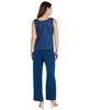 Women's Embellished Jacket, Sleeveless Top and Pants Set