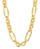 Tegan Textured Long Link Necklace