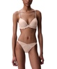 Women's Lace-Trim Demi Bra QF8122