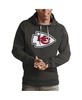 Men's Charcoal Kansas City Chiefs Victory Pullover Hoodie