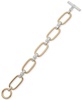 Two-Tone Large Link Toggle Bracelet 