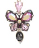 Butterfly Mismatch Linear Earrings
