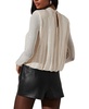Women's Balsa Mock-Neck Embellished Top