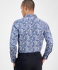 Men's Slim Fit Long Sleeve Button-Front Alhambra Floral Print Shirt, Exclusively at Macy's