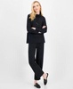 Women's Mock-Neck Sweater & Wide-Leg Pants