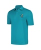Men's Teal Coastal Carolina Chanticleers Tee To Green Polo Shirt