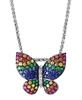 Multi Precious 1-3/4 ct. t.w. Pendant in Sterling Silver