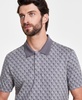Men's Geometric Pattern Polo Shirt, Created for Macy's