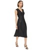 Women's Metallic-Print Fit & Flare Dress