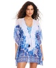 Women's Sea Life V-Neck Caftan Cover-Up