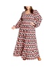 Plus Size Jayden Print Maxi Dress