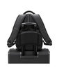 13” Laptop Travel Backpack Genuine Leather Slim Carry On Daypack