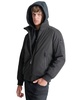 Men's Removable Hood Water-Resistant Bomber Jacket