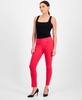 Mid-Rise Petite Tummy-Control Skinny Pants, Petite & Petite Short, Created for Macy's