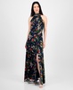 Women's Floral-Print Ruffled Maxi Dress