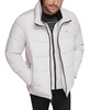 Men's Puffer With Set In Bib Detail, Created for Macy's