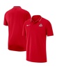 Men's Scarlet Ohio State Buckeyes 2023 Coaches Performance Polo Shirt