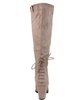 Women's Leeda Lace Up Detail Knee High Boots