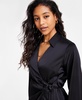 Women's Satin Tie-Front Dress, Exclusively at Macy's