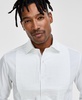 Men's Slim-Fit Solid Tuxedo Shirt, Created for Macy's