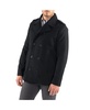 Jake Mens Pea Coat Wool Blend Double Breasted Dress Jacket Peacoat