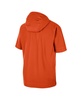 Men's Orange Clemson Tigers Coaches Half-Zip Short Sleeve Jacket