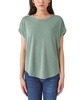 Women's Short Sleeve Sandwash Dolman Tee