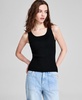 Women's Scoop-Neck Sleeveless Tank Top, Exclusively at Macy's