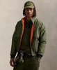 Men's Color-Blocked Raglan-Sleeve Jacket