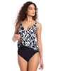 Women's Opposites Attract Tankini Top & High-Waist Bottoms 