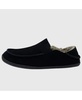 Men's Gary Genuine Suede Moccasin Slippers Sherpa Slip On Shoes
