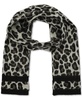 Women's Brushed Three Color Leopard Scarf