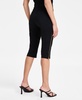 Women's High-Rise Side-Zipper Ponte Capri Pants, Exclusively at Macy's 