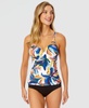 Women's Hidden Underwire Tankini Top & High-Waist Bikini Bottoms