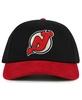 Men's Black/Red New Jersey Devils Burnett Adjustable Hat