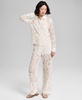 Petite Button-Front Long-Sleeve Crochet Shirt, Exclusively at Macy's 