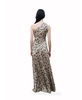Women's One Shoulder Printed Maxi Dress