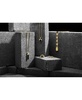 Men's Icon Black Ceramic Bracelet in Gold Ion-Plated Stainless Steel