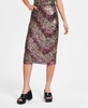 Women's Sequin Pull-On Midi Skirt, Created for Macy's