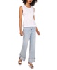 Women's Sleeveless Cotton Pintucked Blouse