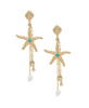 Starfish Seeker Drop Earrings