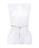 Women's Imitation Pearl Chain Belt