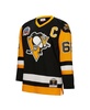 Men's Mario Lemieux Black Pittsburgh Penguins 1991 Blue Line Player Jersey