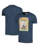 Men's Navy Distressed Fender Brass Tacks Guitar T-shirt
